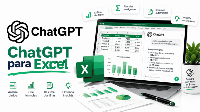 ChatGPT para Excel: como criar fórmulas, analisar planilhas e usar o suplemento oficial