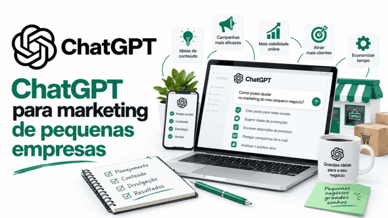 ChatGPT para marketing de pequenas empresas: do briefing às métricas
