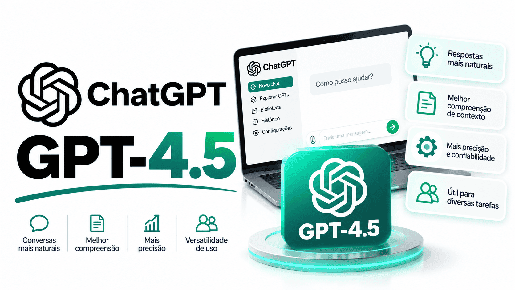 GPT-4.5: o que foi, recursos, preço e status atual