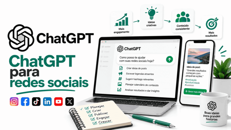 ChatGPT para redes sociais: como planejar, criar e analisar conteúdo