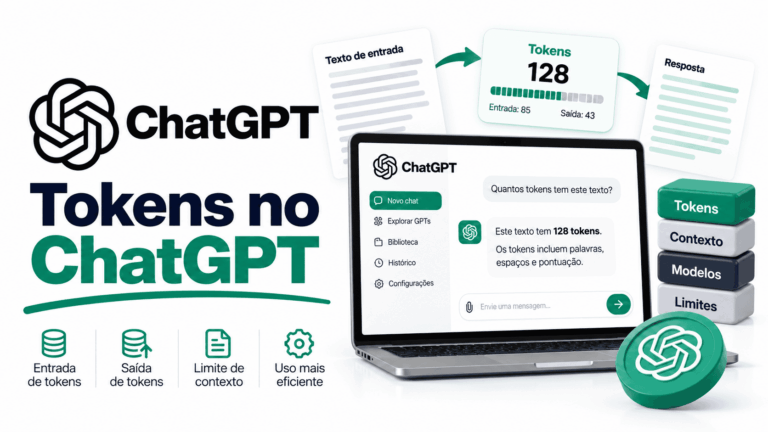 Tokens no ChatGPT: o que são, como funcionam e quais limites importam