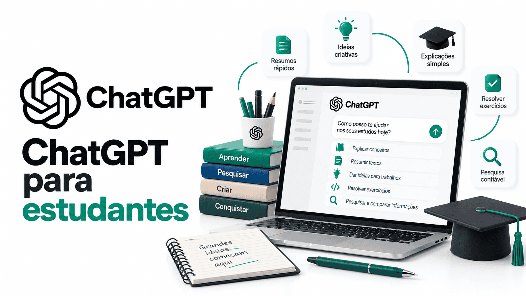 ChatGPT para estudantes: como estudar sem apenas copiar respostas