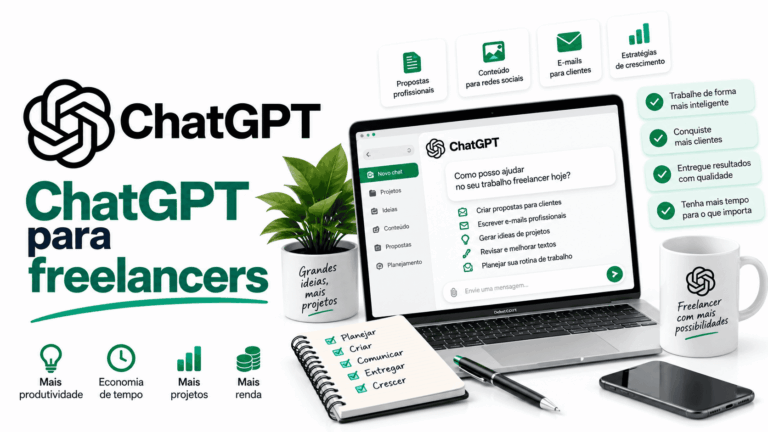 ChatGPT para freelancers: clientes, propostas, projetos e entregas com qualidade