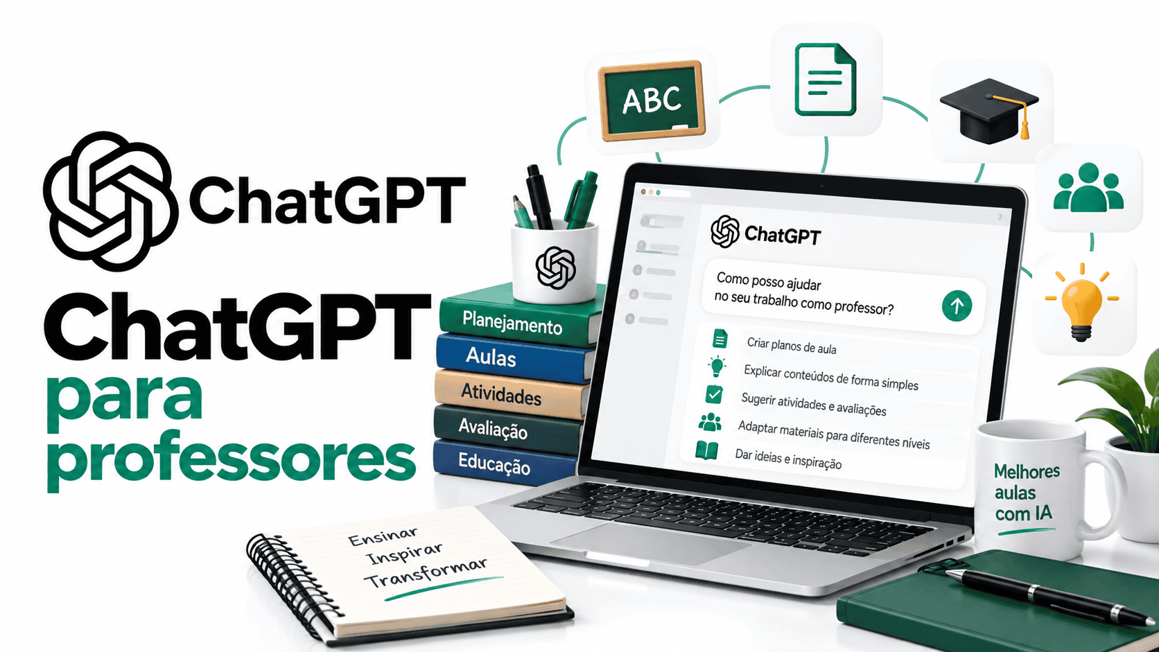 ChatGPT para professores: planejamento, feedback e uso seguro