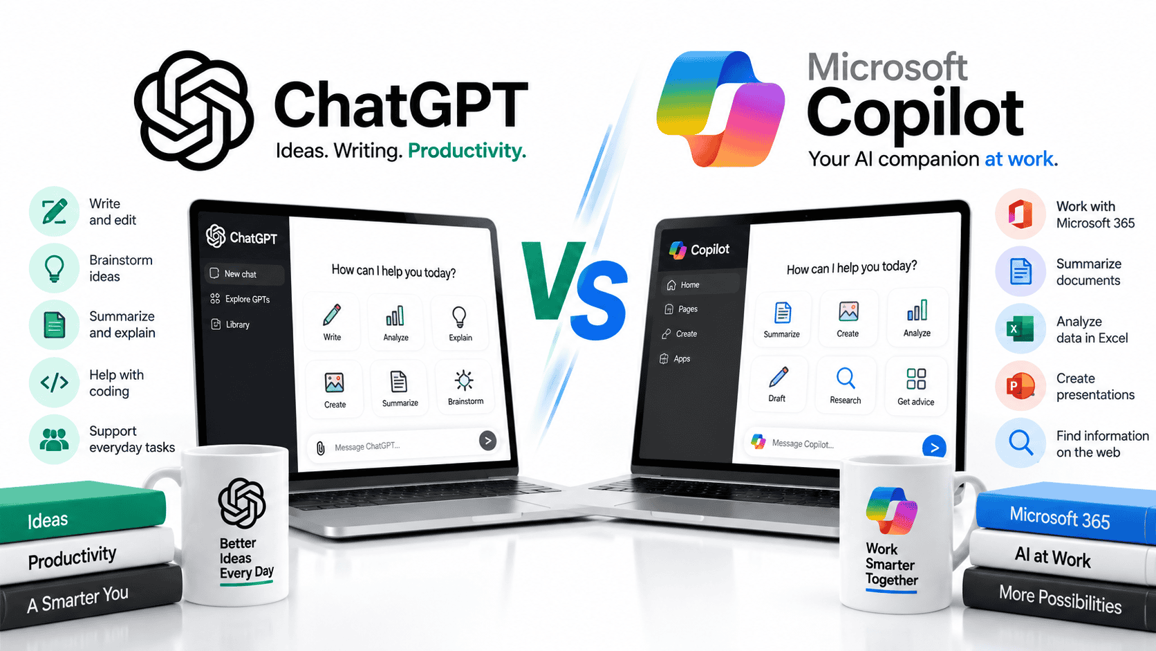 ChatGPT vs Microsoft Copilot: qual escolher para trabalho, Microsoft 365 e pesquisa
