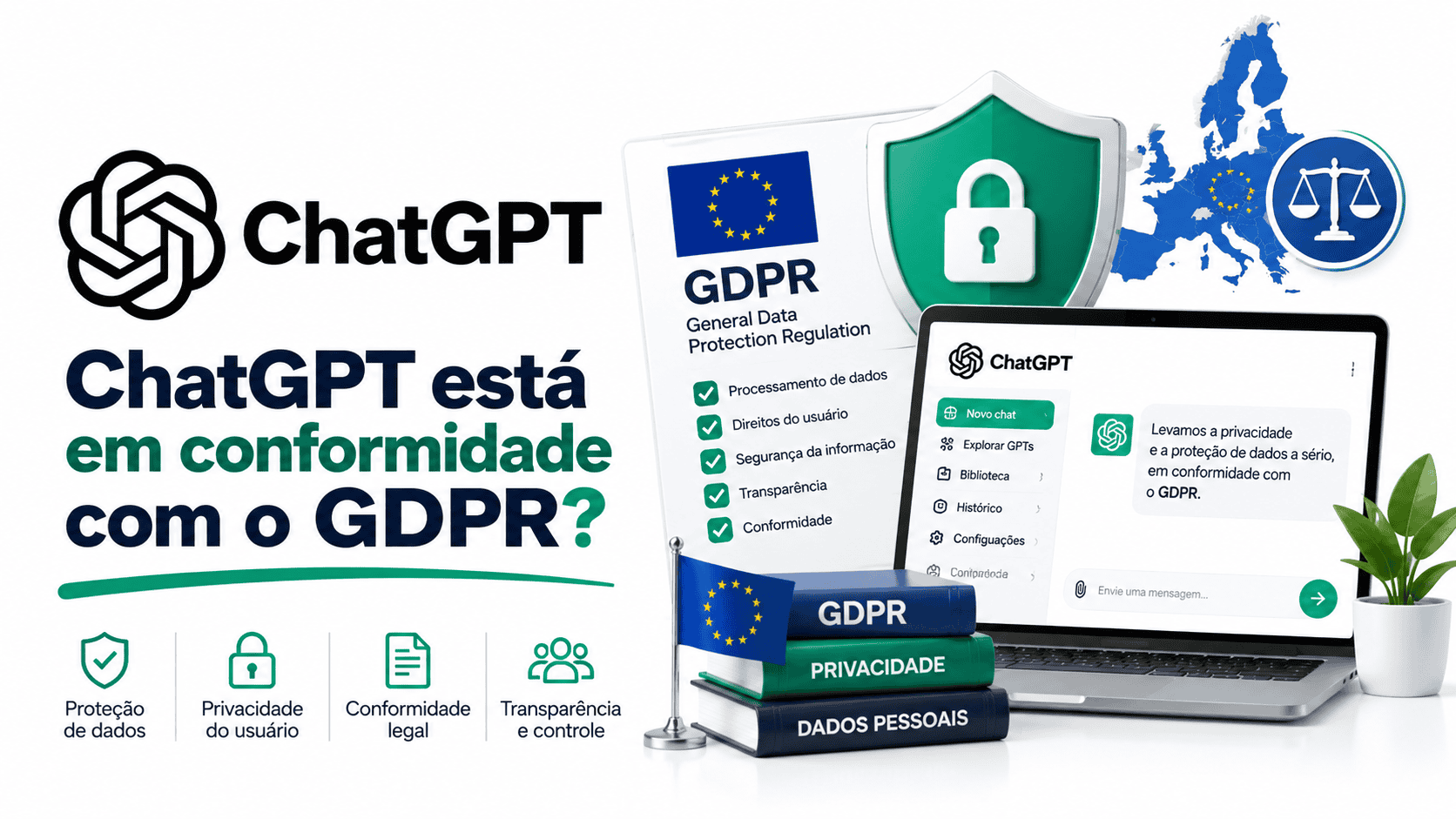 ChatGPT está em conformidade com o GDPR? Guia para usuários e empresas