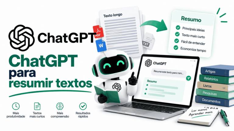 ChatGPT para resumir textos: como criar resumos fiéis e úteis